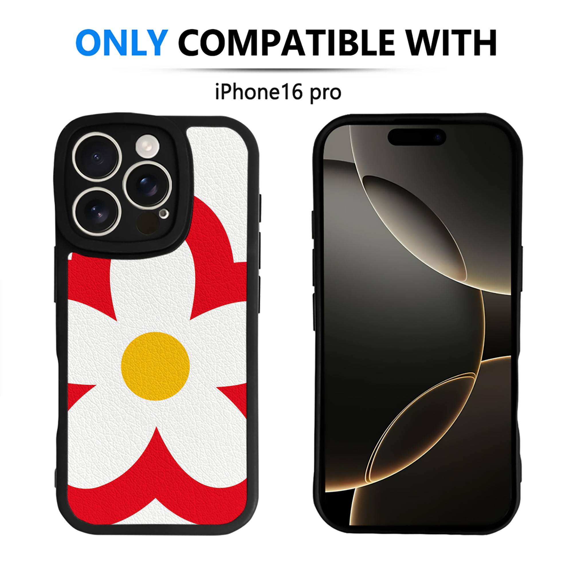 （画像用） Hello Kitty ハローキティ 【iPhone 16シリーズ対応】シリコンスマホケース（レザー調） 材質：シリコン
